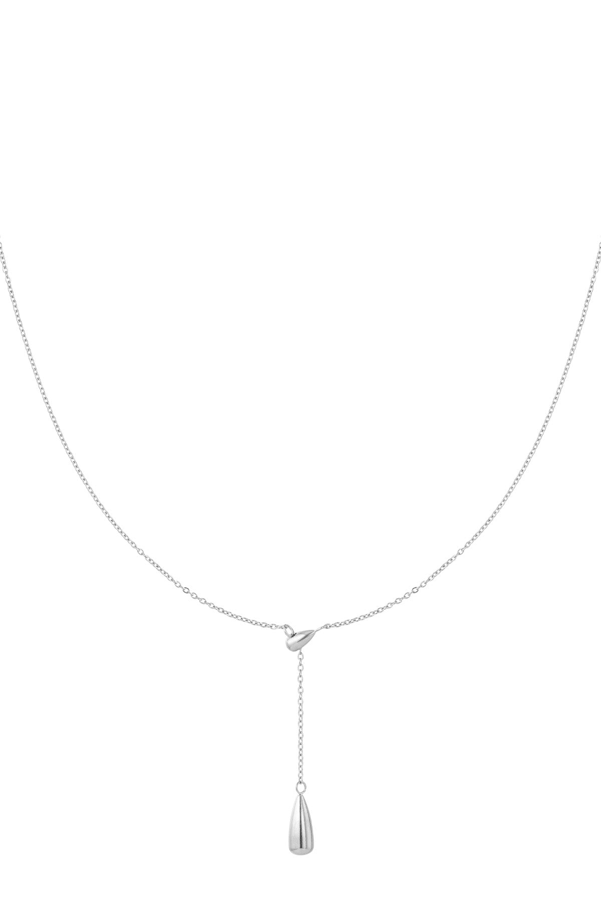 necklace with drop charm