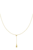 necklace with drop charm